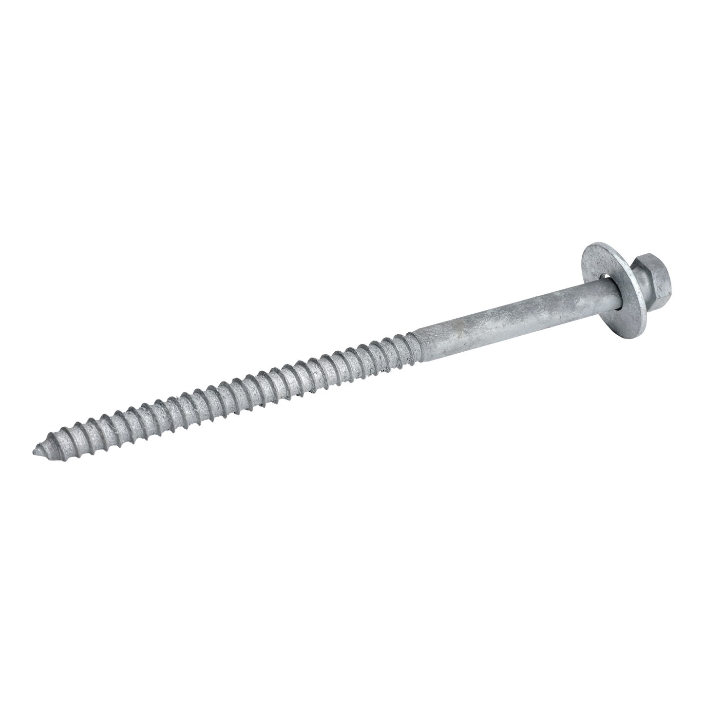 Frönsk skrúfa 12x260mm HDG + skinna 43mm