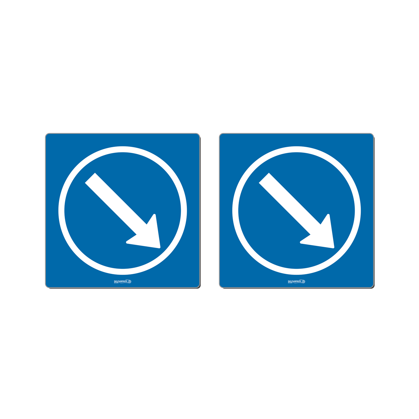 Skilti - Ör Hægri báðum megin