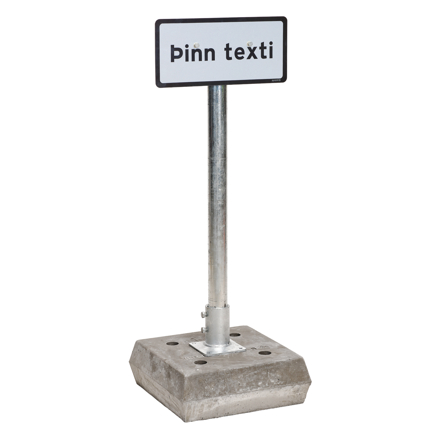 Skiltalausn 43x20mm - Hnerrir