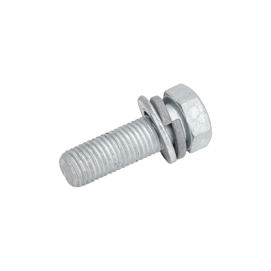 Bolti M16x50mm HDG +2 skinnur