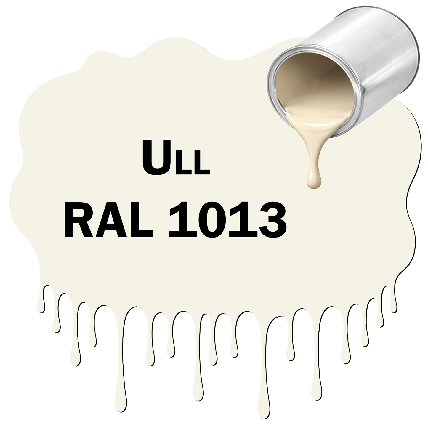 Vegrún málning Ull