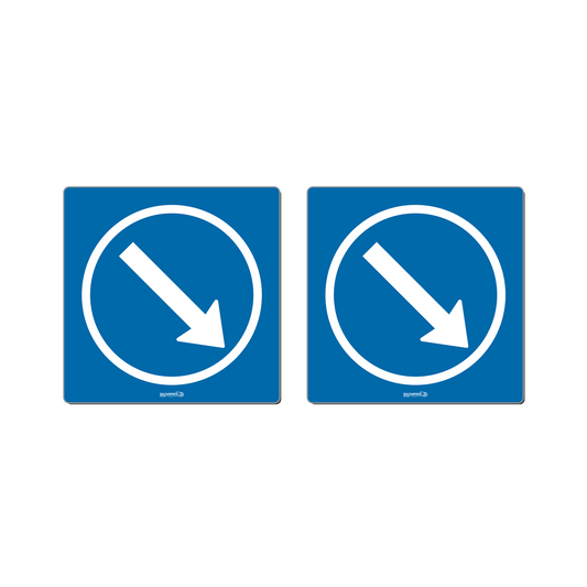 Skilti - Ör Hægri báðum megin