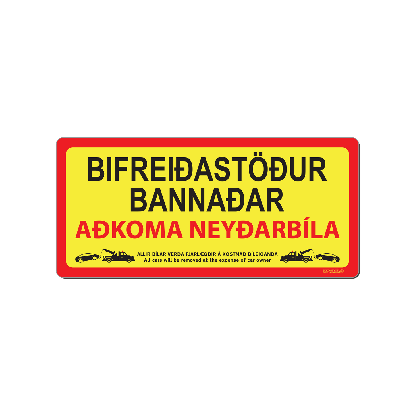 Skilti - BB Neyðarbílar