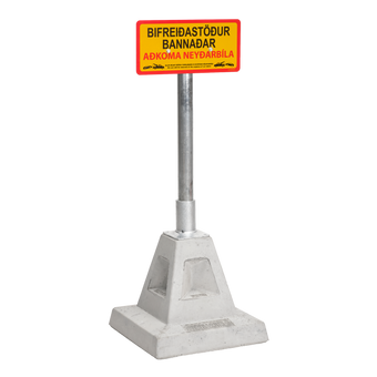 compare product Skiltalausn 43x20mm - Álfur plús+