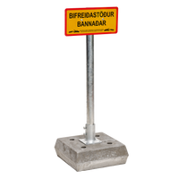 Skiltalausn 43x20mm - Hnerrir