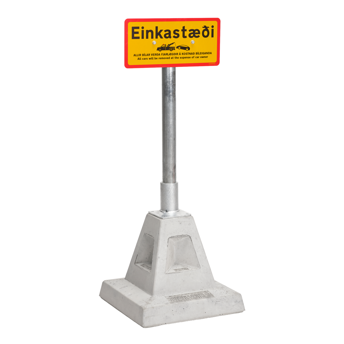 Skiltalausn 43x20mm - Álfur plús+