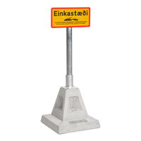 Skiltalausn 43x20mm - Álfur plús+