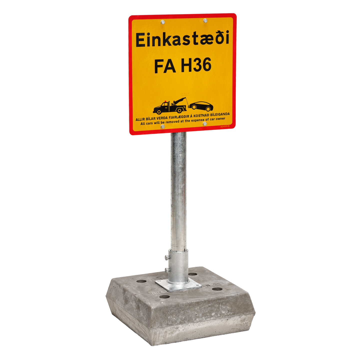 Skiltalausn 43x43mm - Hnerrir