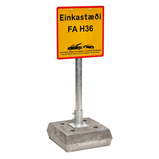 Skiltalausn 43x43mm - Hnerrir