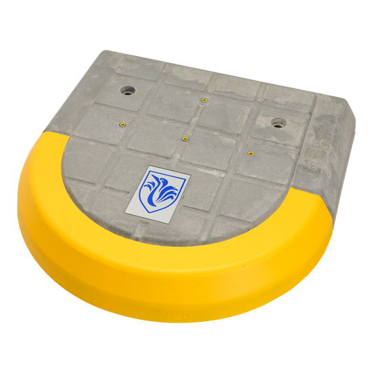 Fagurey með lógóspjaldi