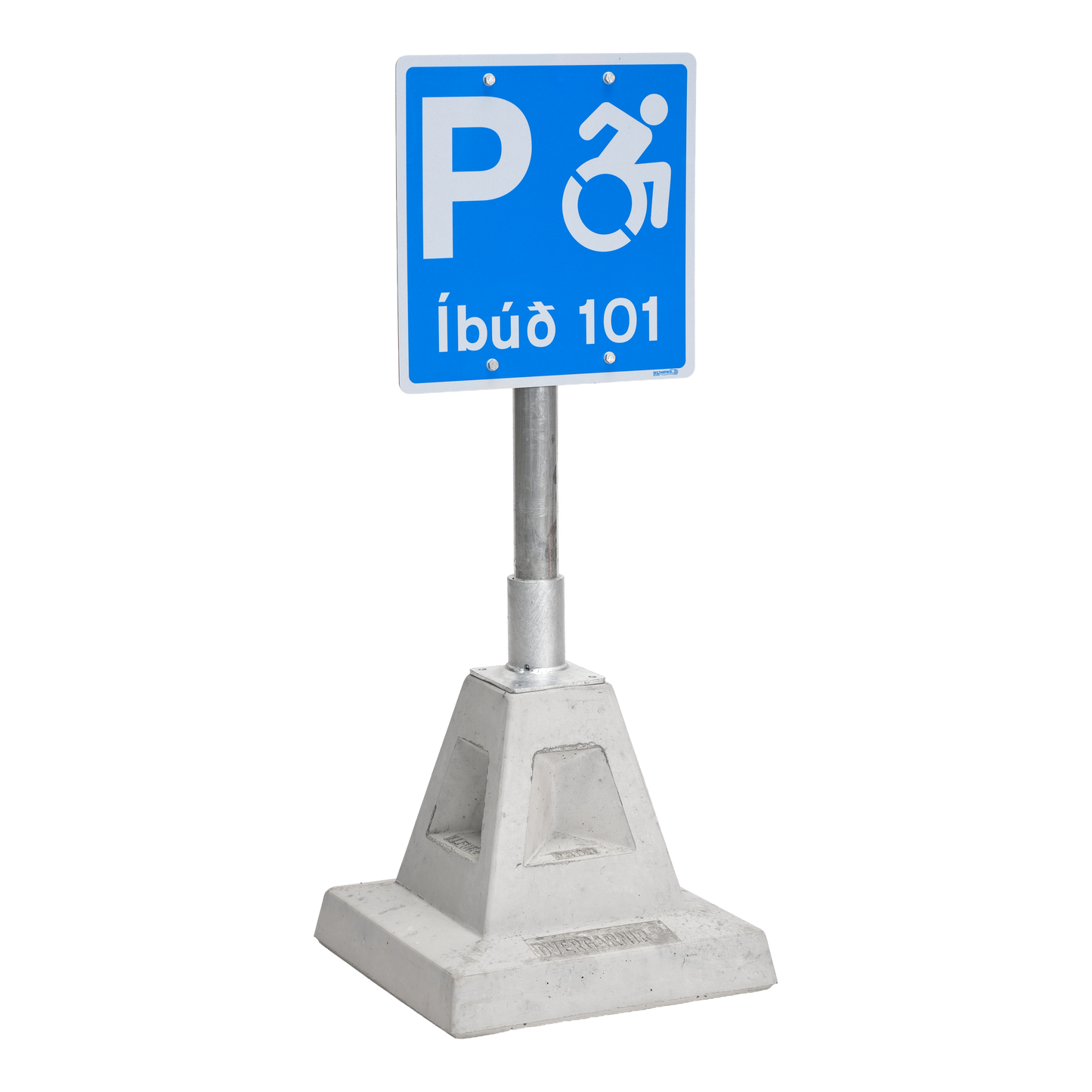 Skiltalausn 43x43mm - Álfur Plús+