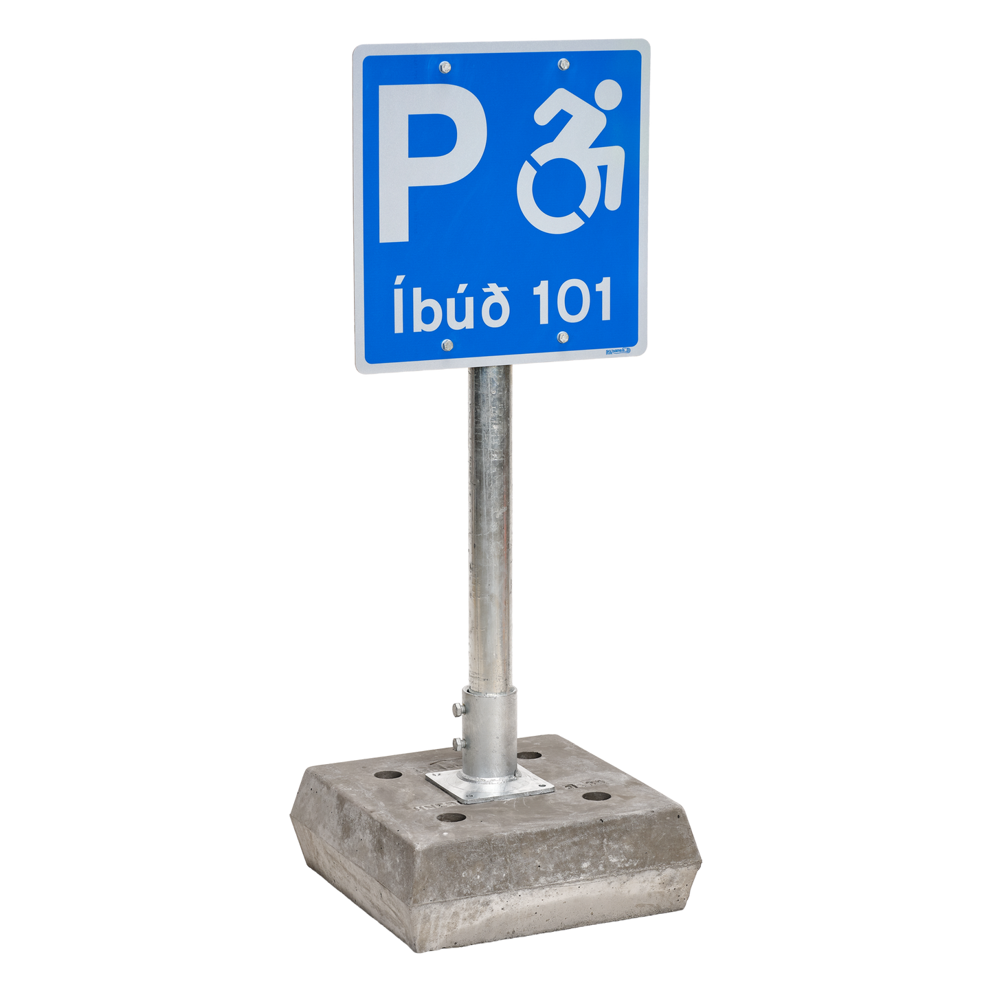 Skiltalausn 43x43mm - Hnerrir