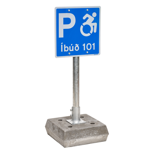 Skiltalausn 43x43mm - Hnerrir