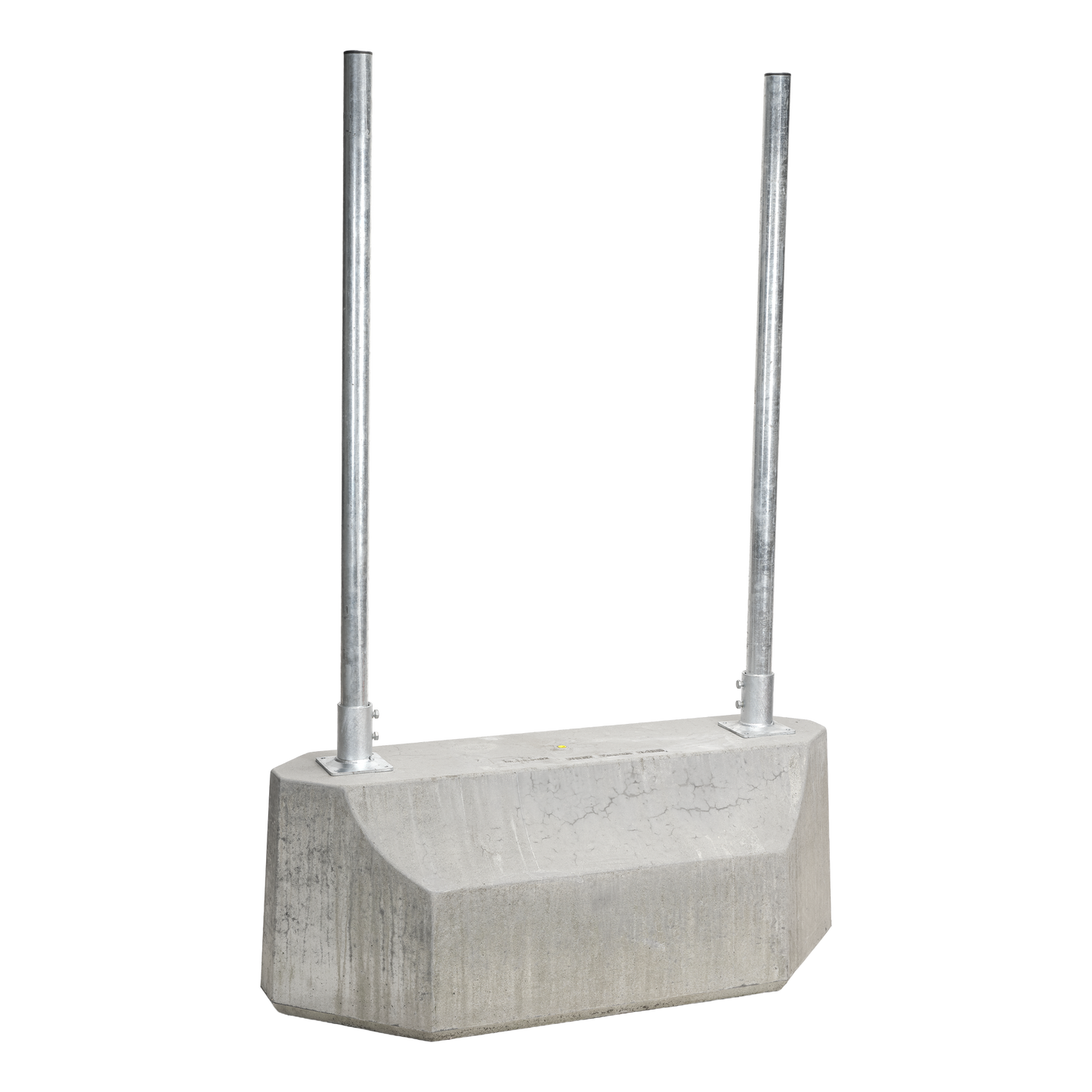 Undir meðal stórt skilti - 2 rör