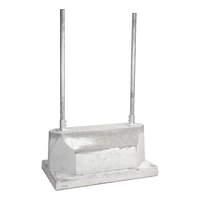 Undir meðal stórt skilti - 2 rör