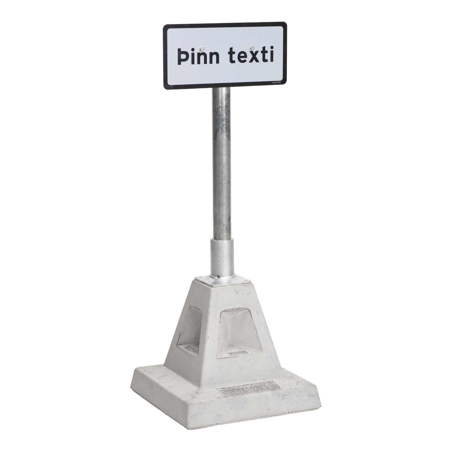 Skiltalausn 43x20mm - Álfur plús+