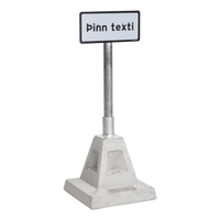 Skiltalausn 43x20mm - Álfur plús+