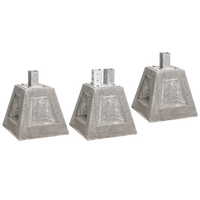 Almenn skilti tvöfalt 15 gráður - 3x Jötunn með Vegrún F og D