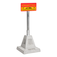 Skiltalausn 43x20mm - Álfur plús+