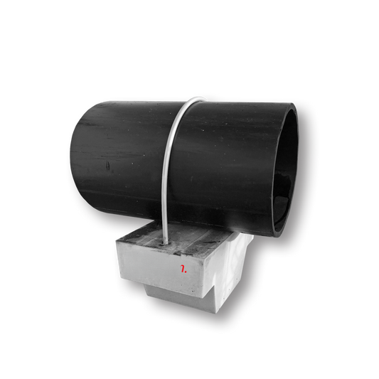 Sjósakka Ø630mm - endi