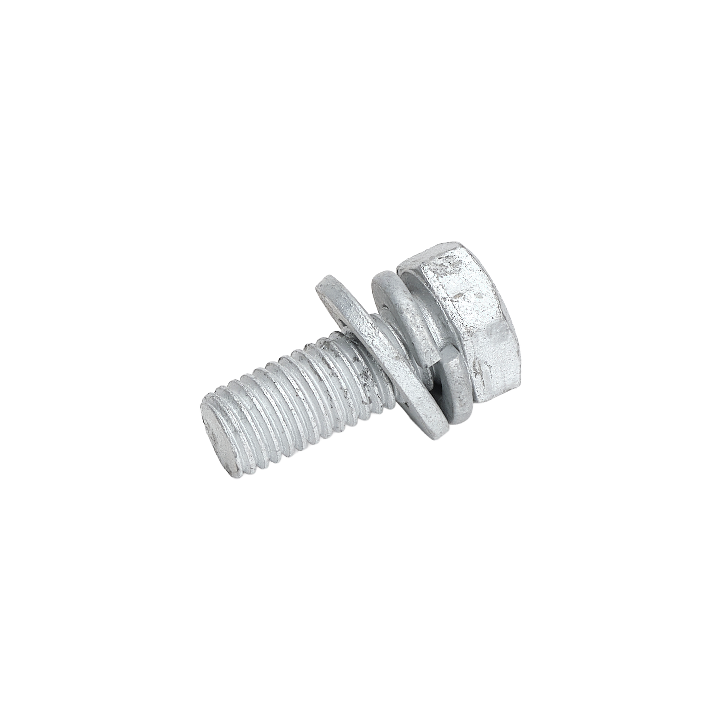 Bolti M12x30mm HDG +2 skinnur